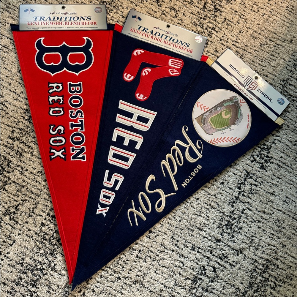 Winning streak Boston Red Sox embroidery pennants- 3